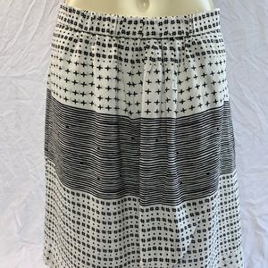Madewell Faux Wrap Skirt Size S